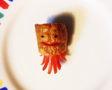 簡単 キャラ弁 おかず ちくわタコ星人①作り方14写真