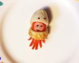簡単 キャラ弁 おかず ちくわタコ星人②作り方14写真