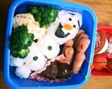 アナ雪☆キャラ弁☆オラフ作り方4写真