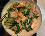 豚肉と厚揚げ小松菜のピリ辛味噌炒め作り方9写真