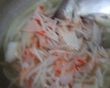 茹でたじゃがいもにカニカマあんかけ　作り方22写真