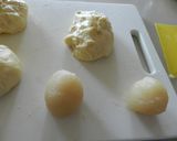 HBで作る６ｃｍ角の食パン型であんパン作り方2写真