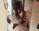 アイスクリームフラッペ チョコバナナ作り方3写真