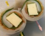 お弁当に、竹輪巻きまき作り方2写真