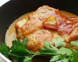 家のリピ♪✾もも肉のお醤油クリーム作り方5写真