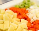 アメリカの味☆クリーミーチキンポットパイ作り方1写真