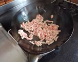 豚とニンニクの芽の中華炒め【麻辣肉絲】作り方3写真