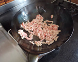 豚とニンニクの芽の中華炒め【麻辣肉絲】作り方3写真