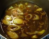 残ったカレーで★和風カレーうどん・そば作り方4写真