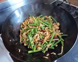 豚とニンニクの芽の中華炒め【麻辣肉絲】作り方5写真