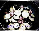 豚肉と茄子ともやしのみそ炒め♪作り方3写真