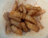 マルちゃん正麺の蕎麦で作るカレーポテそば作り方5写真