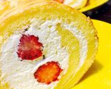 ふわふわ♪( ´▽`)ロールケーキ♪作り方18写真