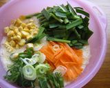 もっちり♪長いもとたっぷり野菜のチジミ風作り方2写真