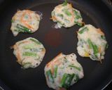 もっちり♪長いもとたっぷり野菜のチジミ風作り方3写真