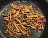 定番のお惣菜＊きんぴらごぼう作り方6写真