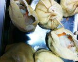 豆腐と里芋の二種の肉野菜きんちゃく作り方7写真