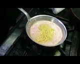 大人気！明太子和風クリームパスタ作り方4写真