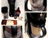 モカ・フラッペ～チョコ生クリーム乗せ～作り方1写真