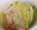 まるごとキャベツの満腹スープ作り方8写真