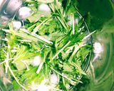 キノコと水菜の胡麻ドレサラダ作り方2写真