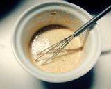 キノコと水菜の胡麻ドレサラダ作り方4写真