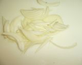 うすいえんどうとエビのトマトパスタ作り方3写真