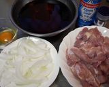 簡単！柔らかい鶏肉と食感のある皮♪親子丼作り方1写真