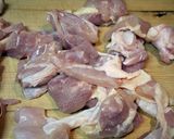 簡単！柔らかい鶏肉と食感のある皮♪親子丼作り方2写真