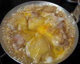 簡単！柔らかい鶏肉と食感のある皮♪親子丼作り方10写真
