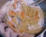 画期的☆ 鍋一つでカレークリームパスタ♪作り方4写真