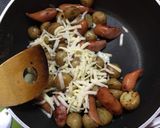 ころいもウィンナーのクミンチーズ炒め作り方6写真