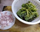 ほうれん草のクリームパスタカレー風味作り方2写真