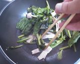 ほうれん草のクリームパスタカレー風味作り方3写真