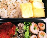 簡単肉巻き♡お弁当にも 人参えんどう豆作り方5写真