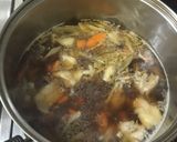 たっぷり根菜の鶏汁作り方4写真