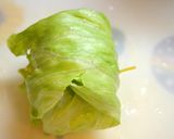 肉シュウマイのレタスロール作り方2写真