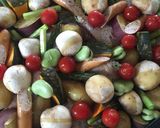 春野菜とチキンのぎゅうぎゅう焼き♪作り方4写真