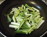 小松菜の明太子炒め+2作り方4写真