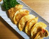 餃子の皮deタコス風♡包み揚げ作り方5写真