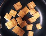 厚揚げとキムチの炒め物作り方2写真