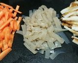 節約&簡単♪にんじんのきんぴら作り方1写真