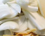 新玉と半熟卵の生姜入トロトロ味噌汁 ❤️作り方1写真