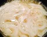 新玉と半熟卵の生姜入トロトロ味噌汁 ❤️作り方3写真