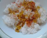 しっかり朝御飯 - 目玉焼き丼作り方1写真