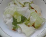 しっかり朝御飯 - 目玉焼き丼作り方2写真