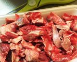 牛すじ肉炒め✩おつまみに…シンプル最高！作り方1写真