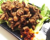 牛すじ肉炒め✩おつまみに…シンプル最高！作り方3写真