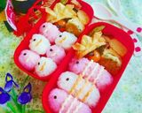 簡単可愛いワンタン/焼売の皮おつまみ♪作り方5写真