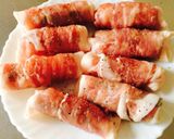 豚と野菜の肉巻き作り方3写真